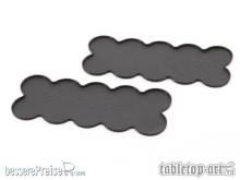 Tabletop-Art TTA501125 - Movement Tray - Flat Bases - 25mm 10s Bar - Black (2)