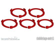 Tabletop-Art TTA501167 - Squad Marker - 40mm Cherry Red (5)