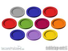 Tabletop-Art TTA501197 - Skill and Squad Marker - 25mm Various Colors (10)