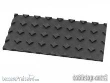 Tabletop-Art TTA501211 - Movement Tray - Converter 25mm Round to Square - 8x4