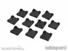 Tabletop-Art TTA501247 - Bases Converters - 25mm Round to Square (10)