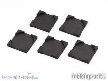 Tabletop-Art TTA501248 - Bases Converters - 40mm Round to Square (5)