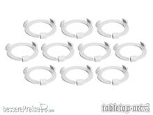 Tabletop-Art TTA501311 - Squad Marker - 30mm White (10)