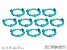 Tabletop-Art TTA501316 - Squad Marker - 30mm Turquoise (10)