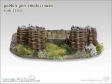 TableTop Art TTA600019 - Gabionen Geschützstellung