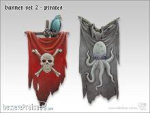 TableTop Art TTA600047 - Banner Set 2 - Piraten