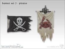 TableTop Art TTA600048 - Banner Set 3 - Piraten