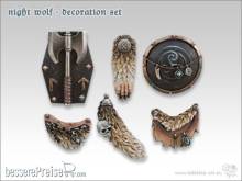 TableTop Art TTA601008 - Night Wolf - Gestaltungs-Set