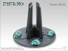 TableTop Art TTA601025 - Crystal Tech Obelisk