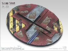 TableTop Art TTA601029 - Scrap Steel Big Oval