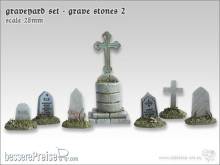 TableTop Art TTA601044 - Friedhof Set - Grabsteine 2