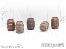TableTop Art TTA601090 - Holzfässer Set 2 - Mittelgroße Fässer (5)