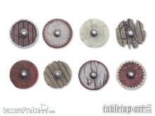 Tabletop-Art TTA601121 - Viking Shields - Set 3 (8)