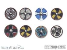 Tabletop-Art TTA601122 - Viking Shields - Set 4 (8)