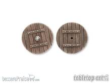 Tabletop-Art TTA601131 - Cart Wheels - Set 2 (2)