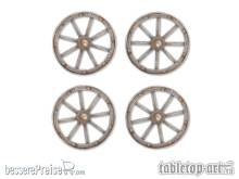 Tabletop-Art TTA601132 - Cart Wheels - Set 3 (4)