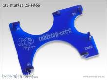 TableTop Art TTA700020 - Arc-Marker 25-40-55 Blau