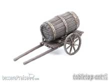 Tabletop-Art TTA800035 - Small Cart with Barrel
