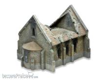 TableTop Art TTAFGM004 - Zerstörte Normandie Kirche - 15mm