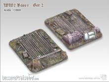 TableTop Art TTAFGM020 - WW2 Bases - Set2 15mm