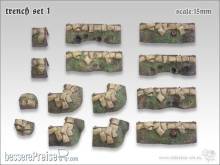 TableTop Art TTAFGM022 - Schützengraben Set 1 15mm