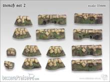 TableTop Art TTAFGM023 - Schützengraben Set 2 15mm