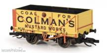 Peco TTR-7006P - N:148 7-Plank Open Wagon, Colmans Mustard