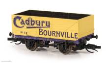 Peco TTR-7014P - TT:120 7-Plank Open Wagon, Cadbury Bourneville