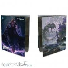 Ultra Pro UP18602 - UP - Class Folio with Stickers for Dungeons & Dragons - Warlock