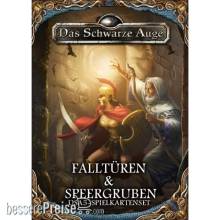 Das Schwarze Auge US25402 - DSA5 Spielkartenset Falltüren & Speergruben