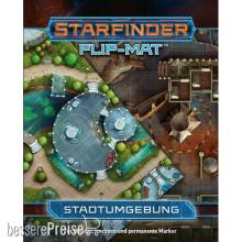 Starfinder (deutsch) US56021 - Starfinder Flip-Mat: Stadtumgebung