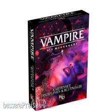 Ulisses Spiele US80110 - Vampire Die Maskerade V5 Kartenset - Disziplinen & Blutmagie
