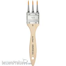 da Vinci VA-11543_40 - Zackenpinsel, goldfarbene Synthetikfasern Größe 40 Serie 11543