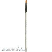 da Vinci VA-12200_4 - Nailpinsel flach, elastische goldfarbene Synthetikfasern Größe 4 Serie 12200