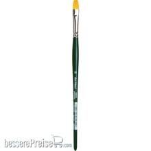 da Vinci VA-122_10 - NOVA-Hobbypinsel flach, extrafeine goldfarbene Synthetikfasern Größe 10 Serie 122