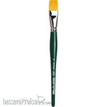 da Vinci VA-122_20 - NOVA-Hobbypinsel flach, extrafeine goldfarbene Synthetikfasern Größe 20 Serie 122