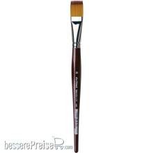 da Vinci VA-1381_20 - VARIO-TIP Effektpinsel flach, bordeauxfarbene Esagonalstiele Größe 20 Serie 1381