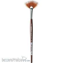 da Vinci VA-1385_5 - VARIO TIP Fächerpinsel, bordeauxfarbene Esagonalstiele Größe 5 Serie 1385