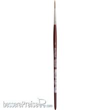 da Vinci VA-1587J_2 - Aquarellpinsel, hellbraune Rindsohrenhaare Größe 2 Serie 1587J