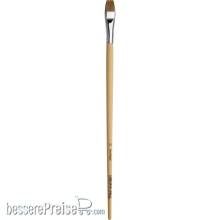 da Vinci VA-1768_14 - Ölmalpinsel, flach, sogenannter Haar-Gussowpinsel Größe 14 Serie 1768