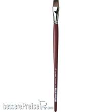 da Vinci VA-1840_18 - BLACK SABLE Ölmalpinsel, flach, russische Iltishaare Größe 18 Serie 1840