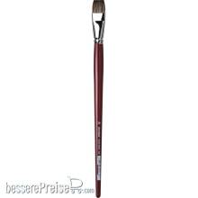 da Vinci VA-1840_20 - BLACK SABLE Ölmalpinsel, flach, russische Iltishaare Größe 20 Serie 1840