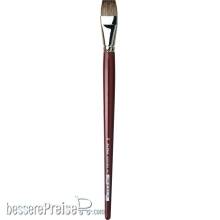 da Vinci VA-1840_24 - BLACK SABLE Ölmalpinsel, flach, russische Iltishaare Größe 24 Serie 1840