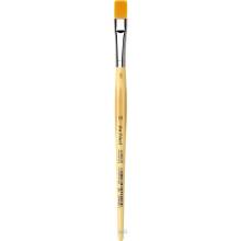 da Vinci VA-304_10 - JUNIOR SYNTHETICS flach, elastische goldfarbene Synthetikfasern - Serie 304 Größe 10