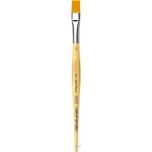 da Vinci VA-304_12 - JUNIOR SYNTHETICS flach, elastische goldfarbene Synthetikfasern - Serie 304 Größe 12