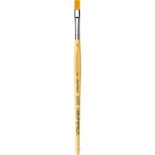 da Vinci VA-304_6 - JUNIOR SYNTHETICS flach, elastische goldfarbene Synthetikfasern - Serie 304 Größe 6