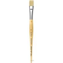 da Vinci VA-329_16 - JUNIOR BORSTE SYNTHETIK flach, elastische Synthetikborsten - Serie 329 Größe 16