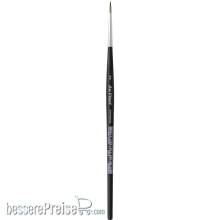 da Vinci VA-3373_2 - SYNTHETICS rund, elastische graue Synthetikfaser Größe 2 Serie 3373