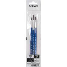 da Vinci VA-3505_0 - FORTE BASIC Synthetikpinselset - Serie 3505 Größe 0