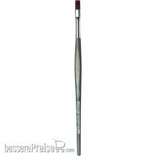da Vinci VA-364_6 - FORTE SYNTHETICS, flach, robuste, rotbraune Synthetikfasern Größe 6 Serie 364